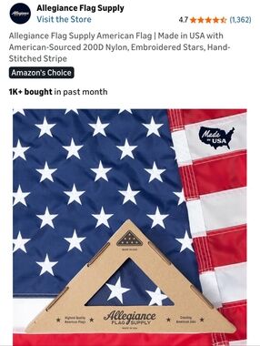 American Flag - Red, White & Blue